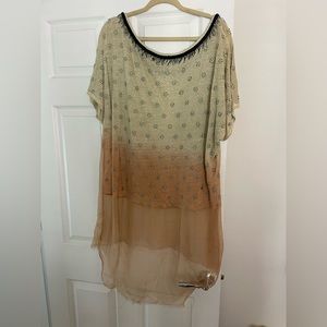 Free people beaded top